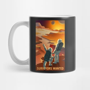 Surveyors Wanted to Explore Mars and its Moons Mug